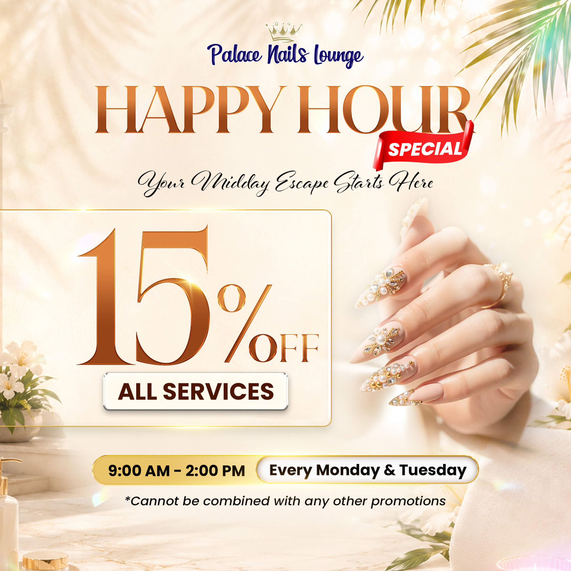 💎 Palace Nails Lounge - Promotion 💎