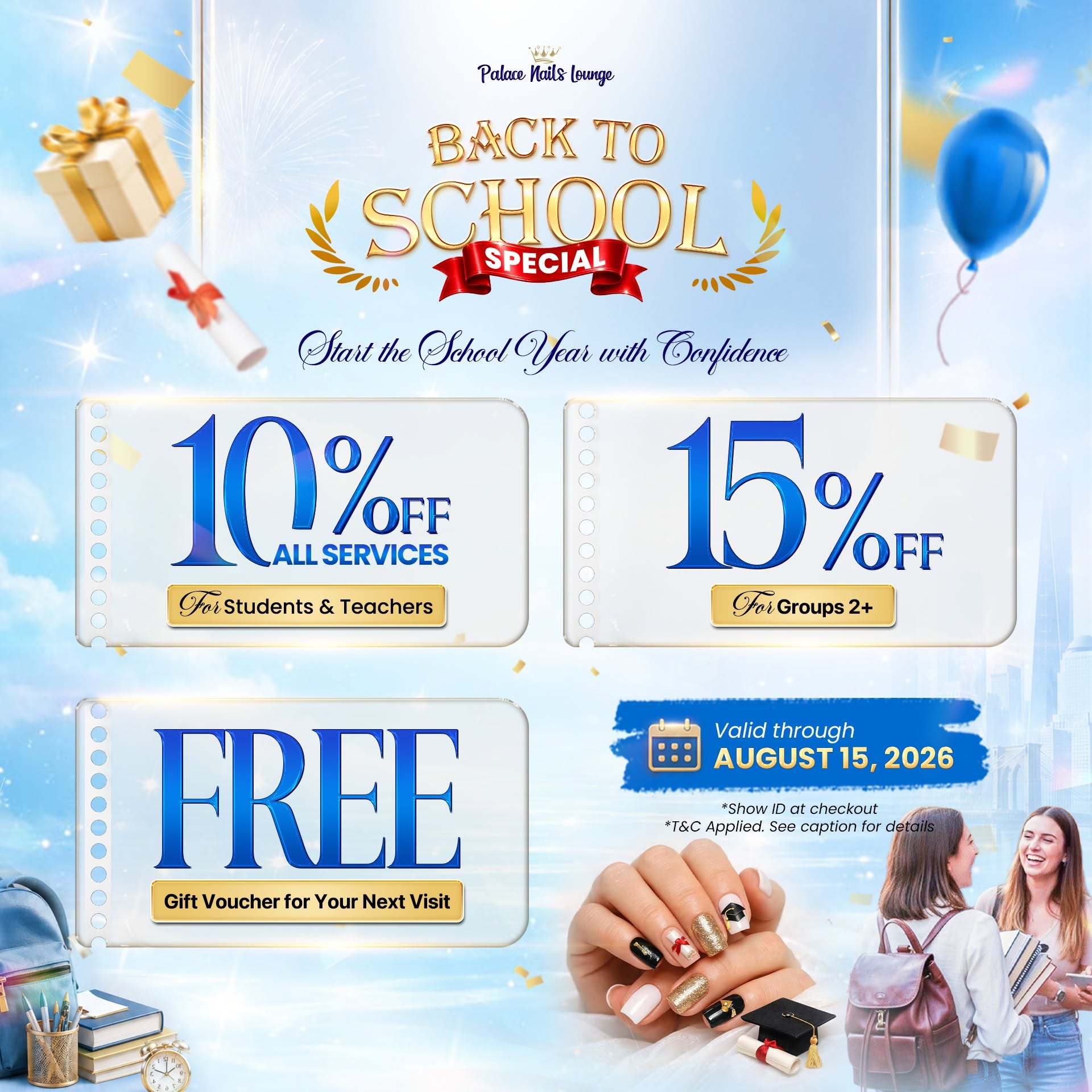 💎 Palace Nails Lounge - Promotion 💎